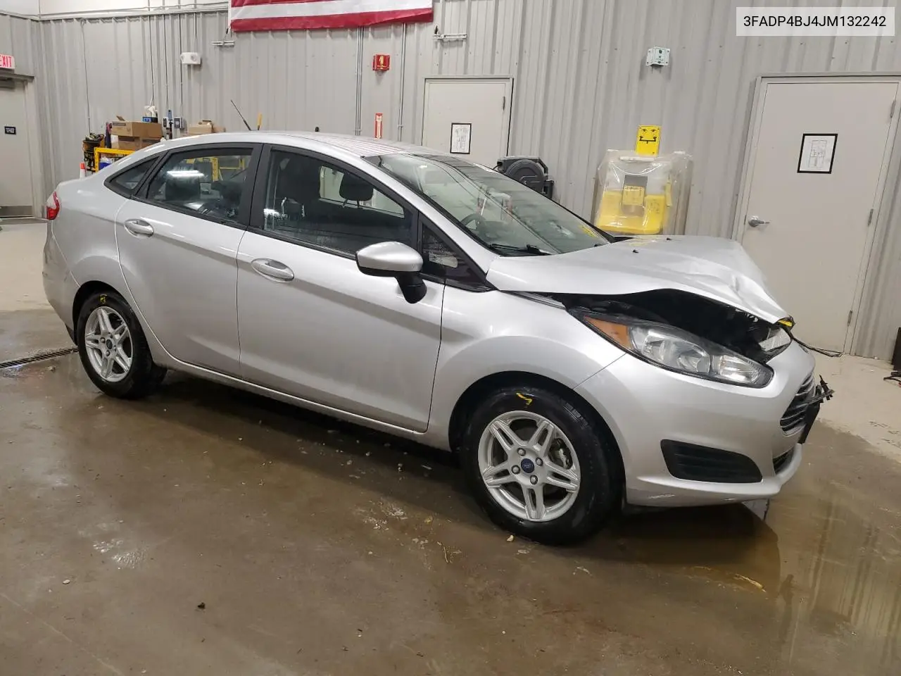 2018 Ford Fiesta Se VIN: 3FADP4BJ4JM132242 Lot: 61849555