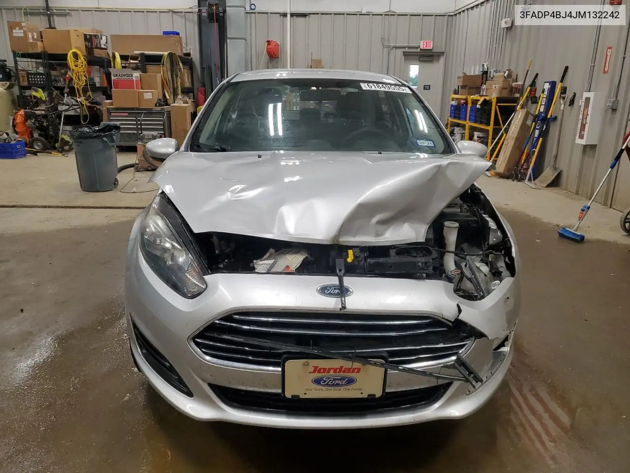 2018 Ford Fiesta Se VIN: 3FADP4BJ4JM132242 Lot: 61849555