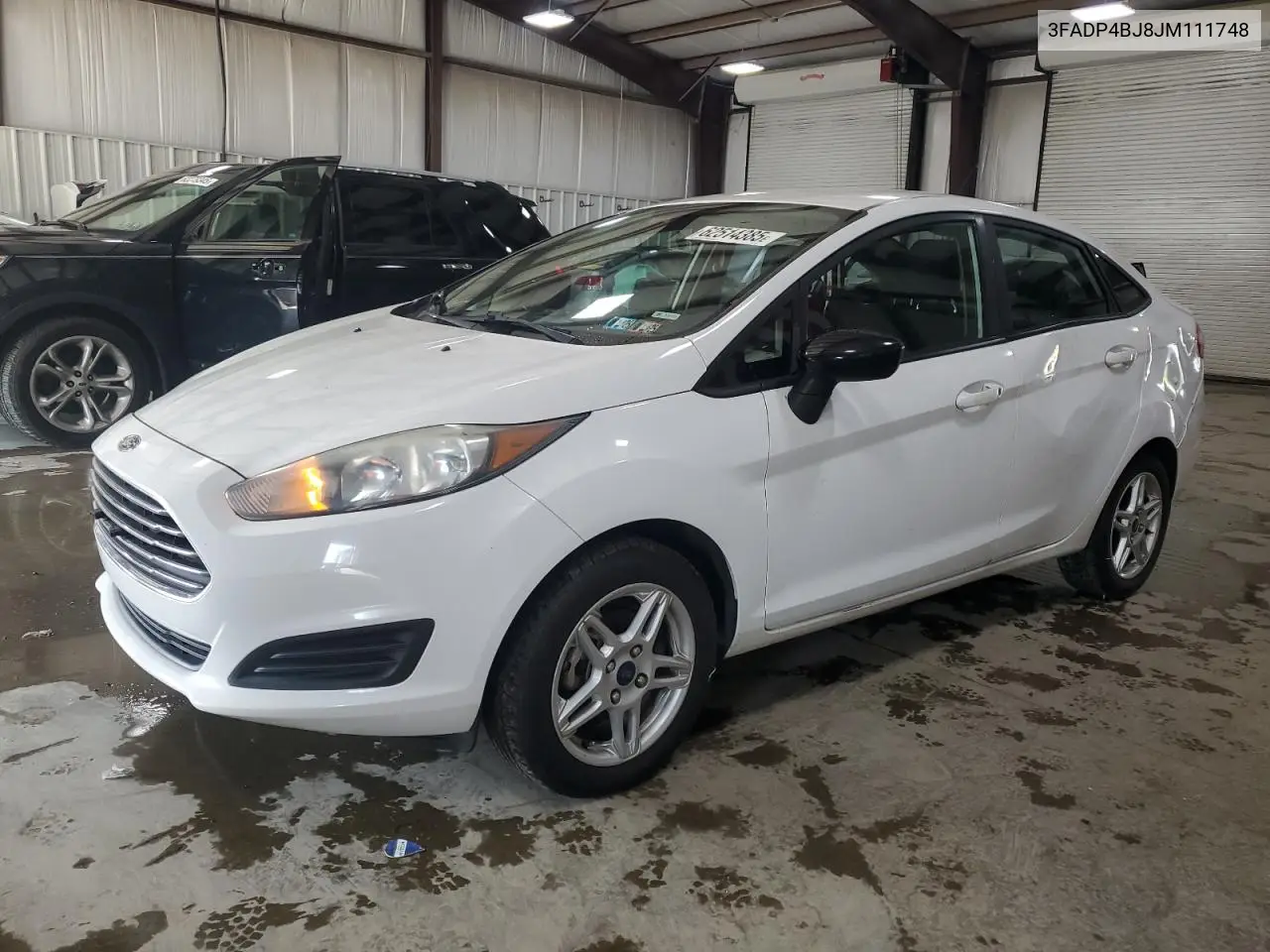 2018 Ford Fiesta Se VIN: 3FADP4BJ8JM111748 Lot: 62514385