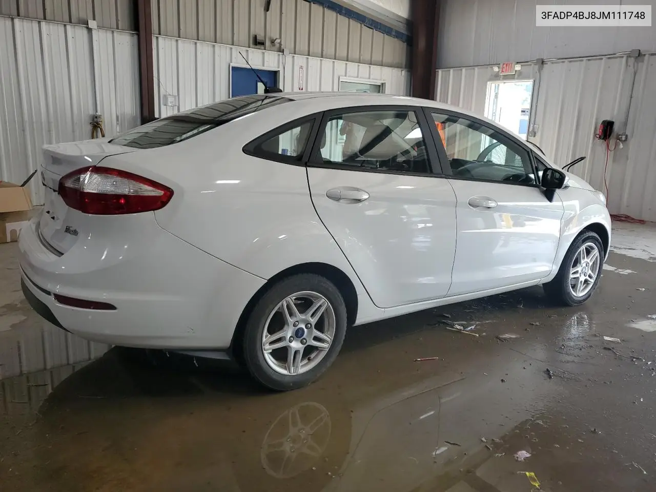 2018 Ford Fiesta Se VIN: 3FADP4BJ8JM111748 Lot: 62514385