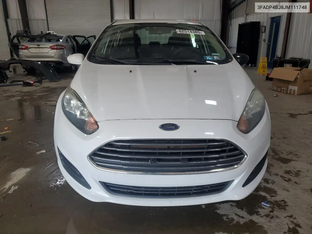 2018 Ford Fiesta Se VIN: 3FADP4BJ8JM111748 Lot: 62514385
