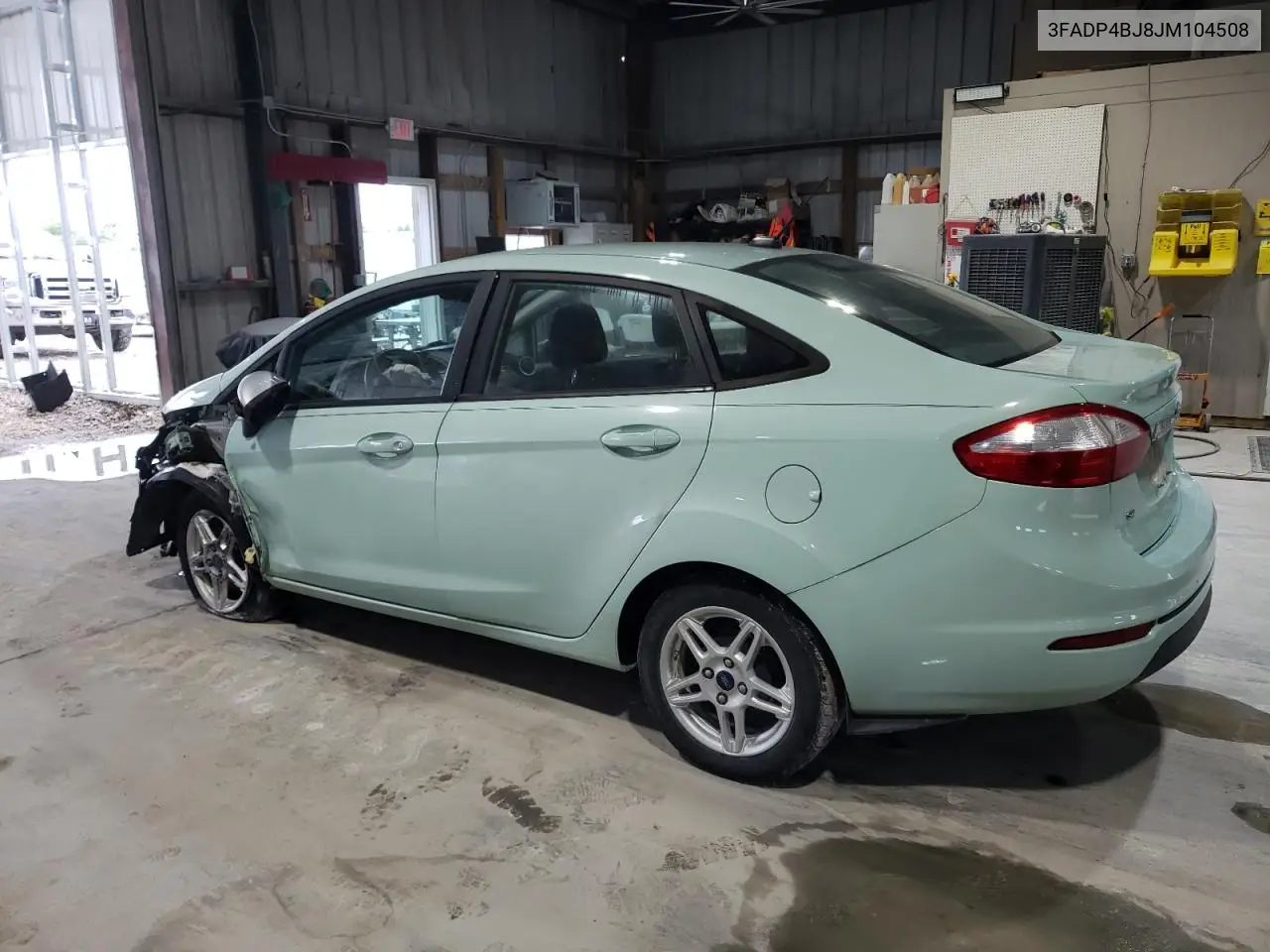 2018 Ford Fiesta Se VIN: 3FADP4BJ8JM104508 Lot: 62762305