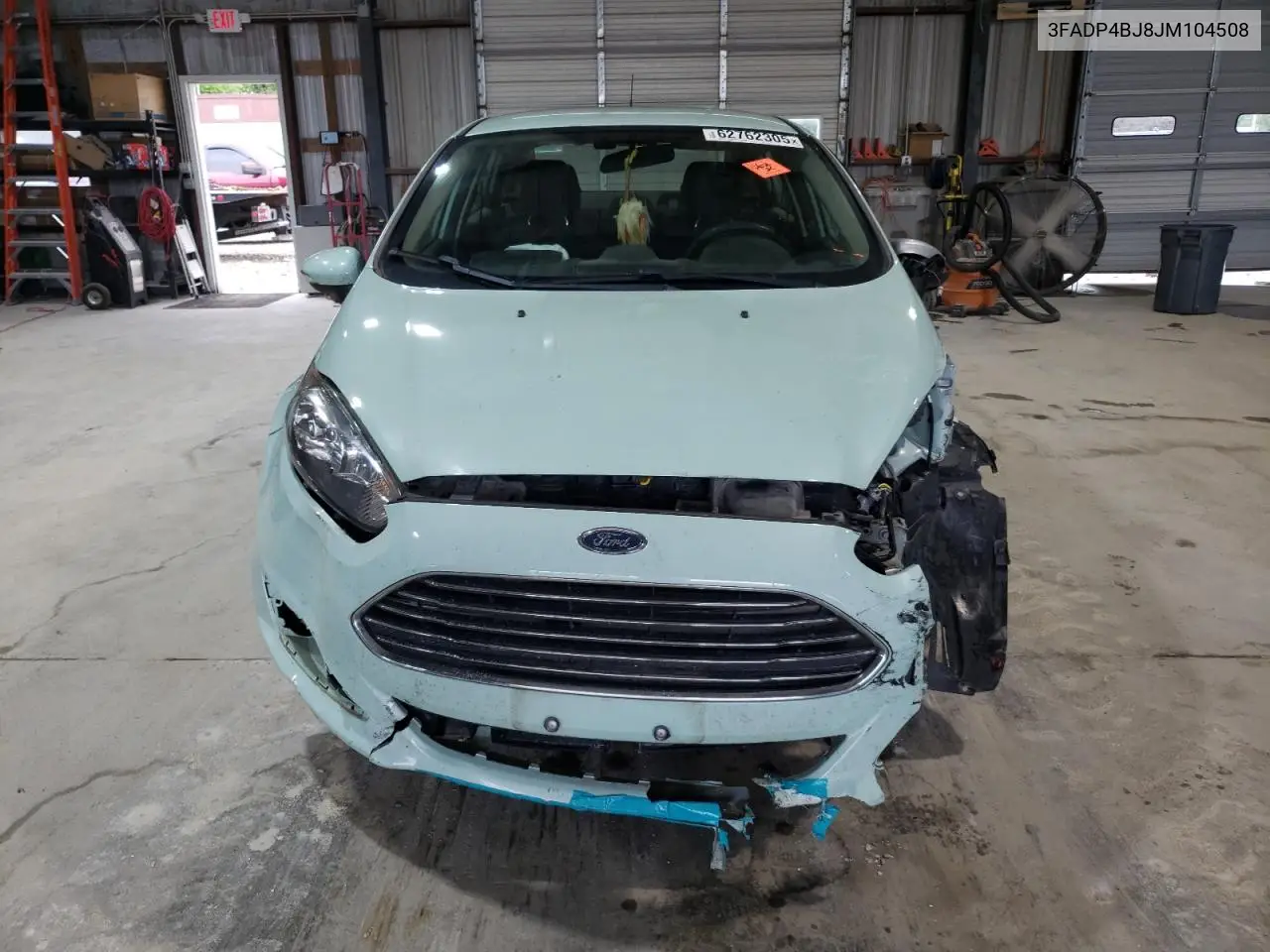 2018 Ford Fiesta Se VIN: 3FADP4BJ8JM104508 Lot: 62762305
