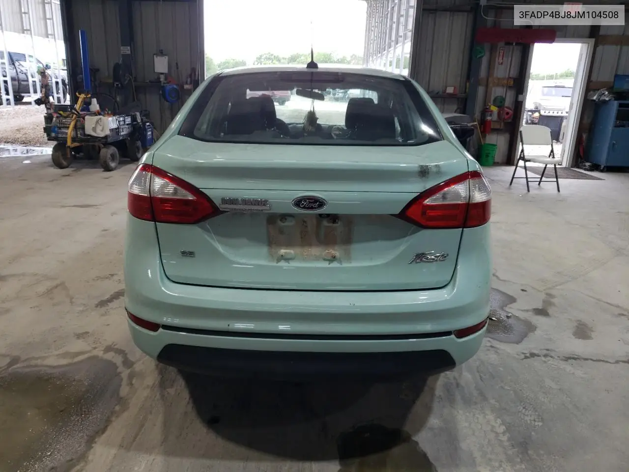 2018 Ford Fiesta Se VIN: 3FADP4BJ8JM104508 Lot: 62762305