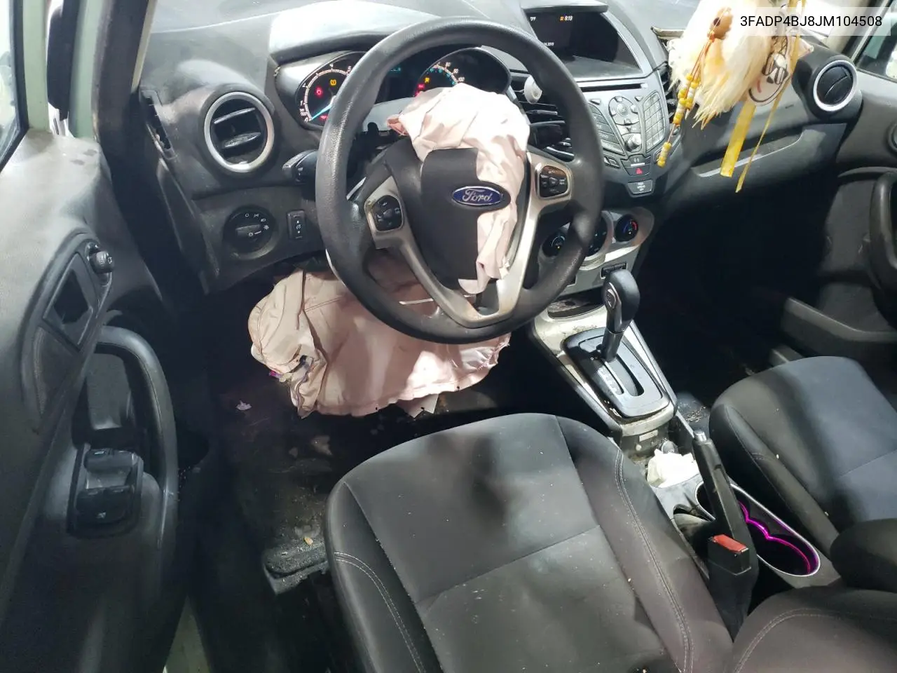 2018 Ford Fiesta Se VIN: 3FADP4BJ8JM104508 Lot: 62762305