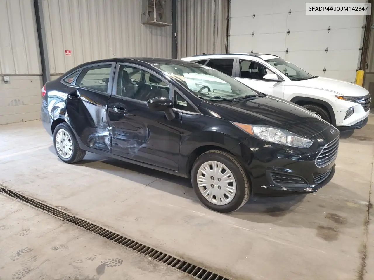 2018 Ford Fiesta S VIN: 3FADP4AJ0JM142347 Lot: 62892505