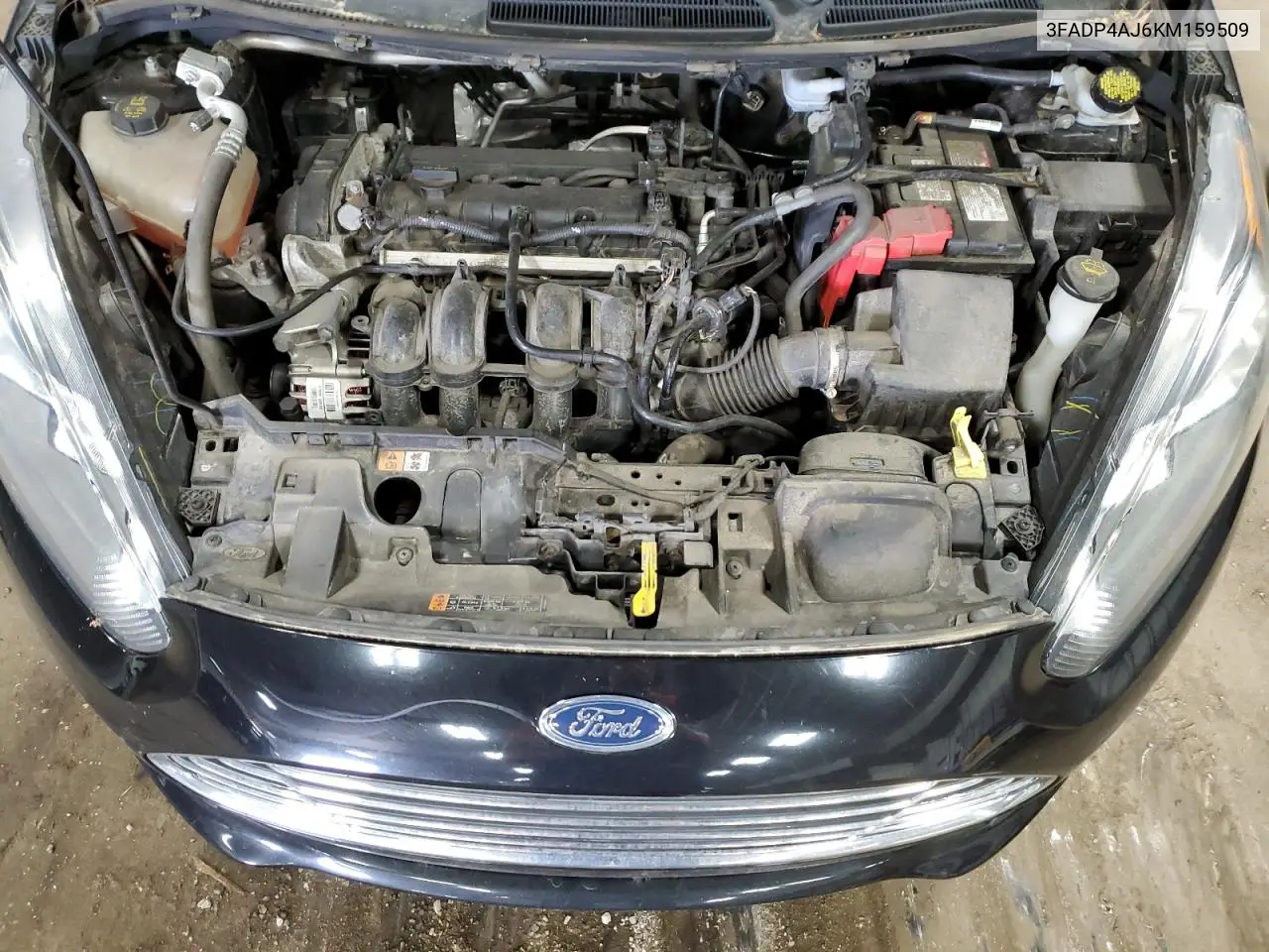 2019 Ford Fiesta S VIN: 3FADP4AJ6KM159509 Lot: 55837065