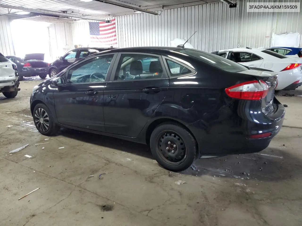 2019 Ford Fiesta S VIN: 3FADP4AJ6KM159509 Lot: 55837065