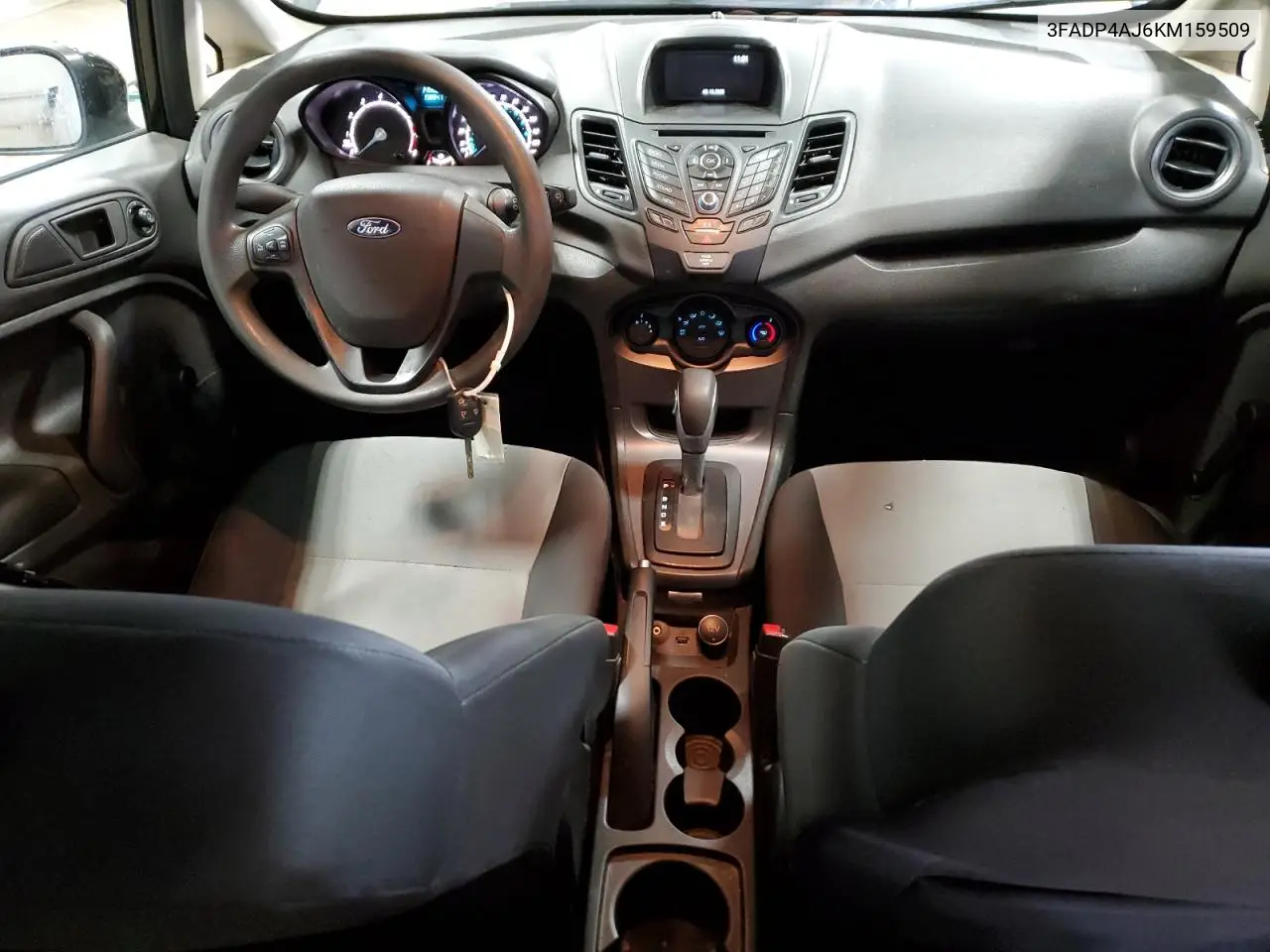 2019 Ford Fiesta S VIN: 3FADP4AJ6KM159509 Lot: 55837065