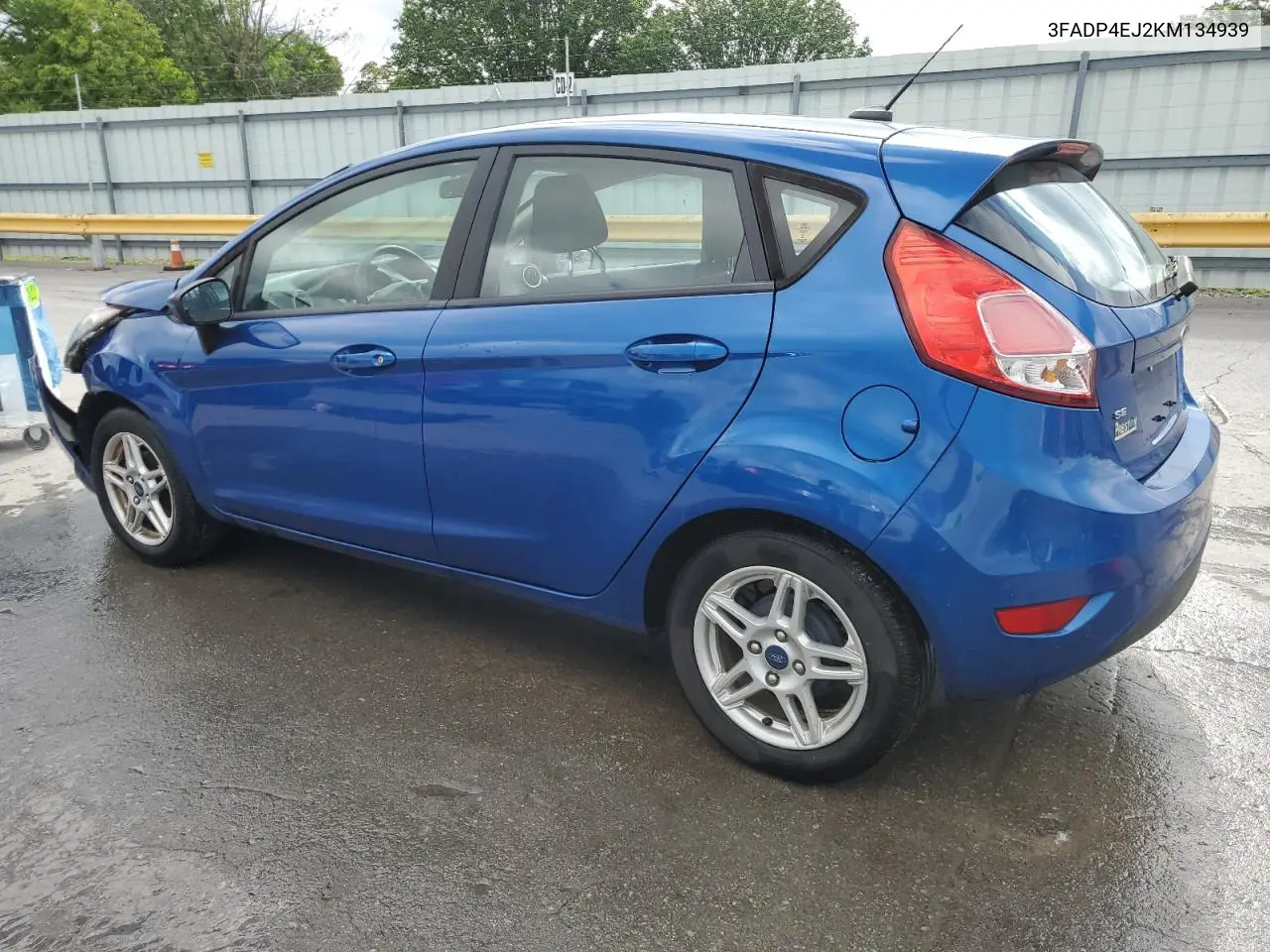 2019 Ford Fiesta Se VIN: 3FADP4EJ2KM134939 Lot: 56523565