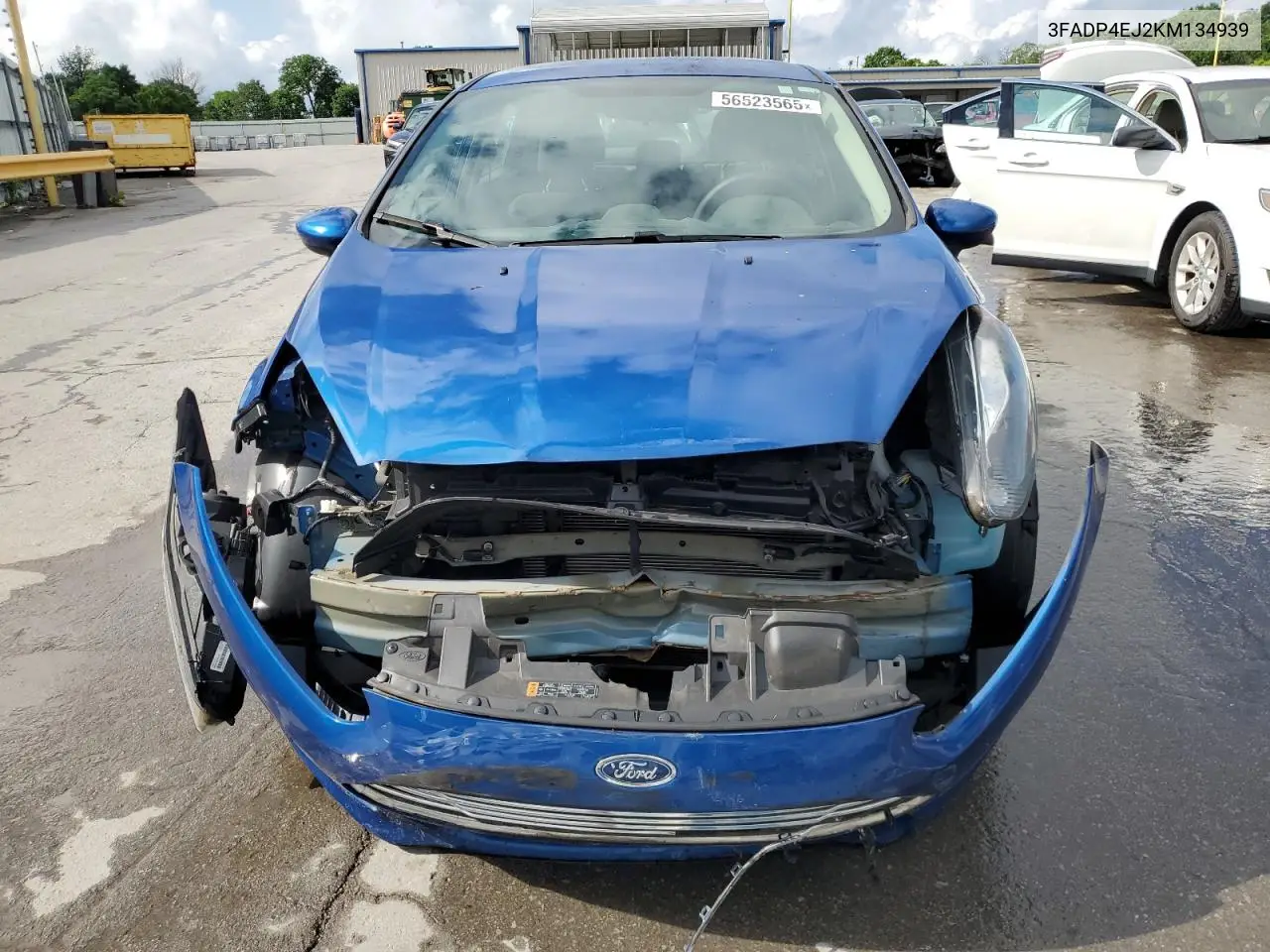 2019 Ford Fiesta Se VIN: 3FADP4EJ2KM134939 Lot: 56523565