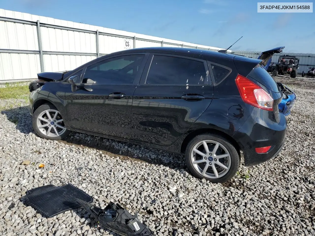 2019 Ford Fiesta Se VIN: 3FADP4EJ0KM154588 Lot: 56594815