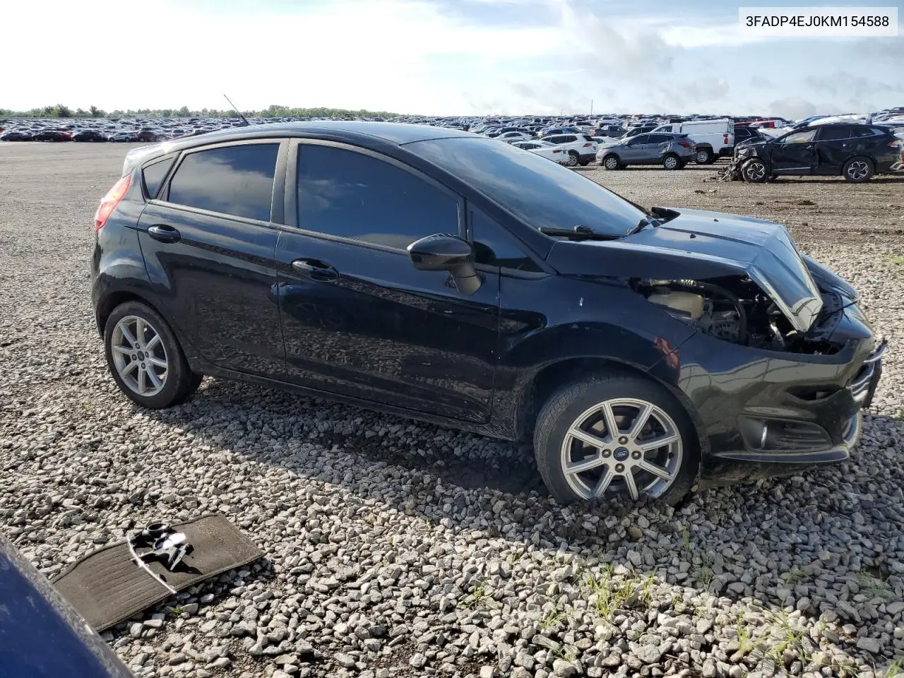 2019 Ford Fiesta Se VIN: 3FADP4EJ0KM154588 Lot: 56594815