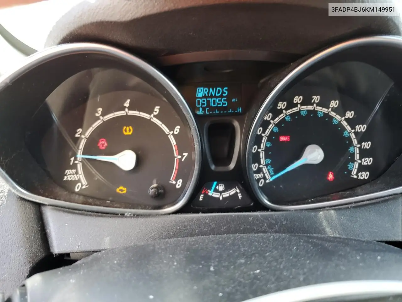2019 Ford Fiesta Se VIN: 3FADP4BJ6KM149951 Lot: 56856985