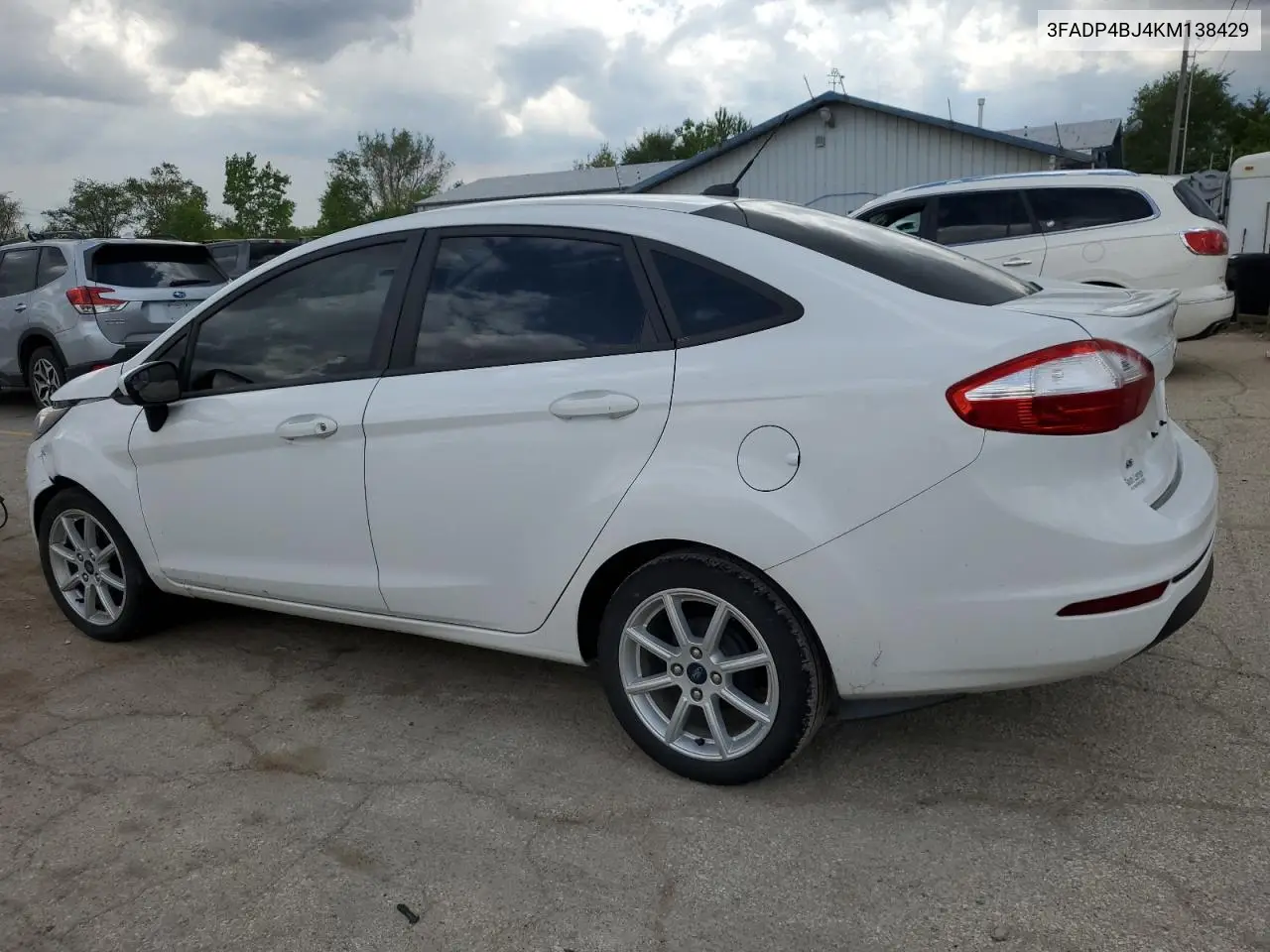 2019 Ford Fiesta Se VIN: 3FADP4BJ4KM138429 Lot: 57104575