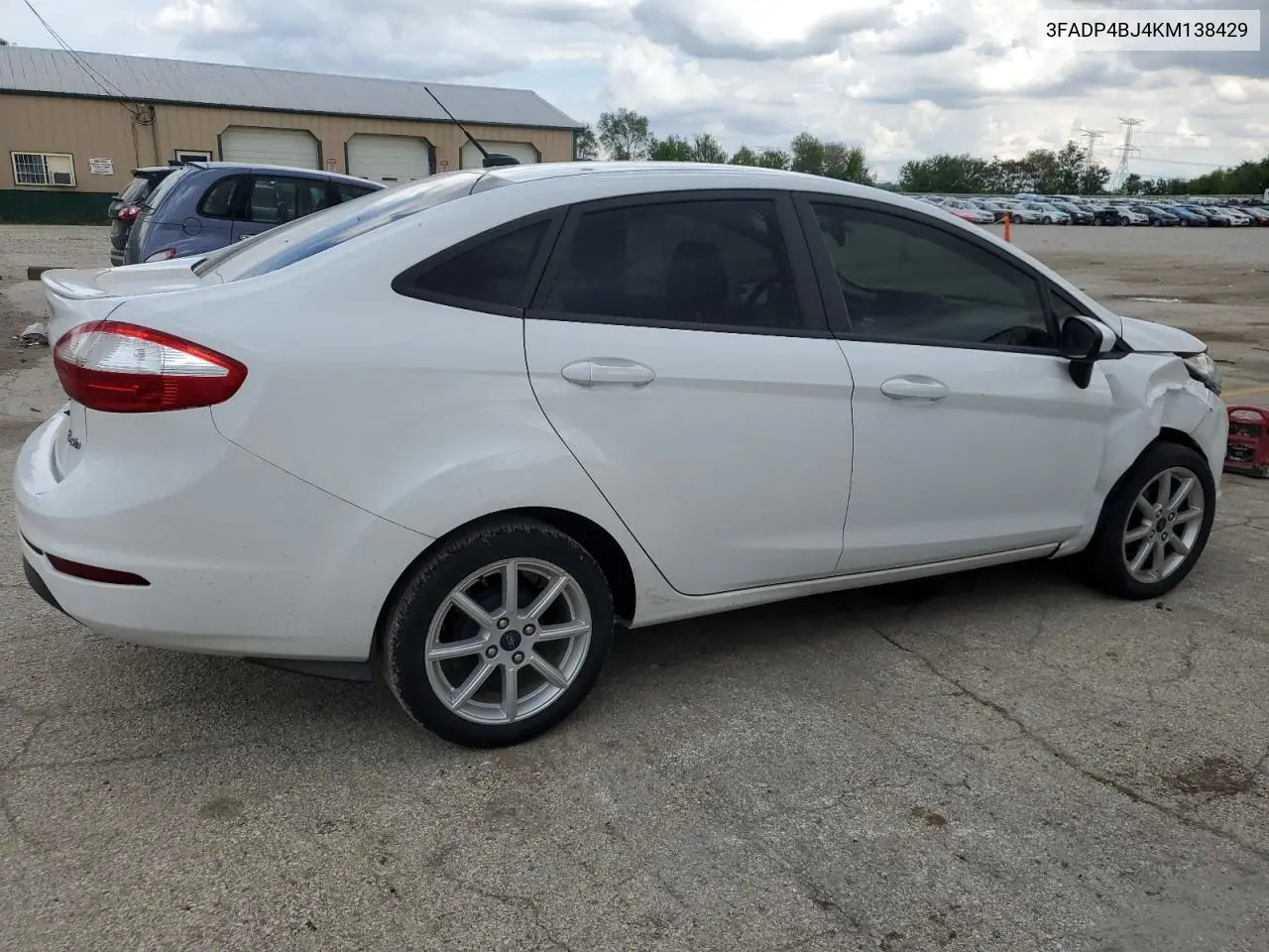 2019 Ford Fiesta Se VIN: 3FADP4BJ4KM138429 Lot: 57104575