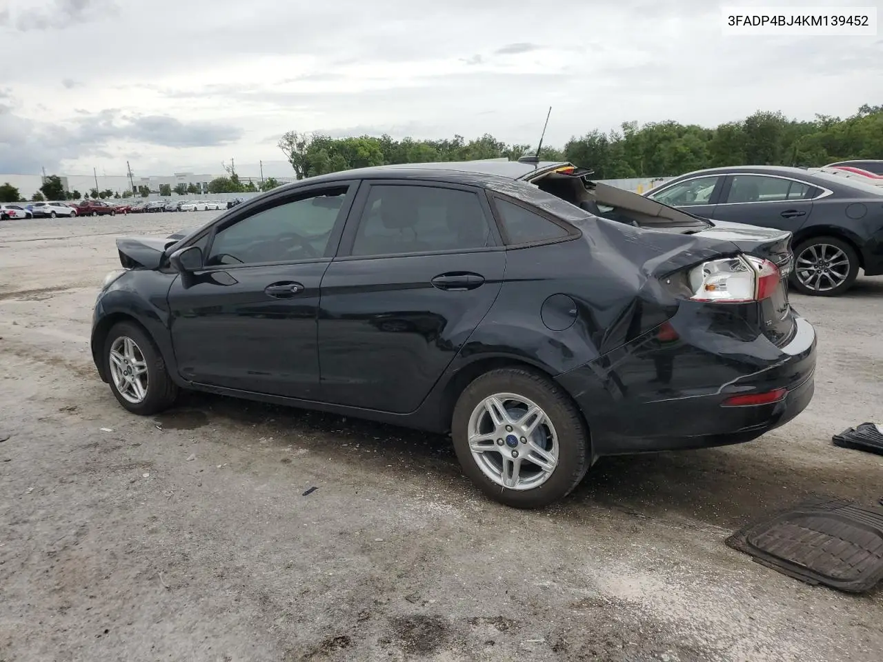 2019 Ford Fiesta Se VIN: 3FADP4BJ4KM139452 Lot: 59649295