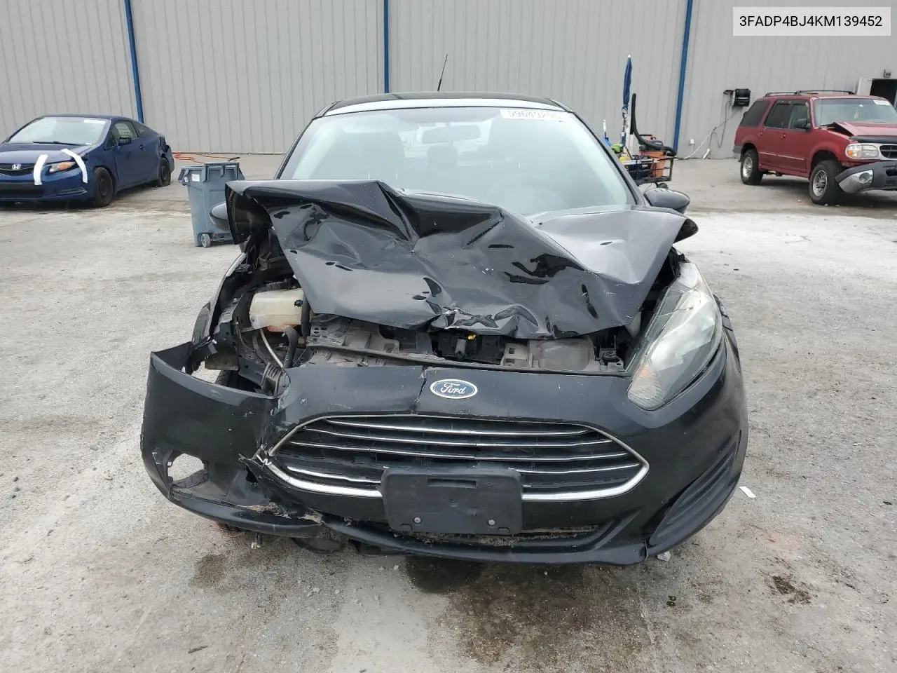 2019 Ford Fiesta Se VIN: 3FADP4BJ4KM139452 Lot: 59649295