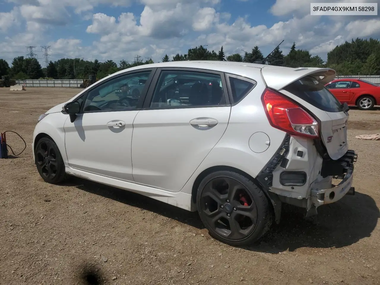 2019 Ford Fiesta St VIN: 3FADP4GX9KM158298 Lot: 62408115