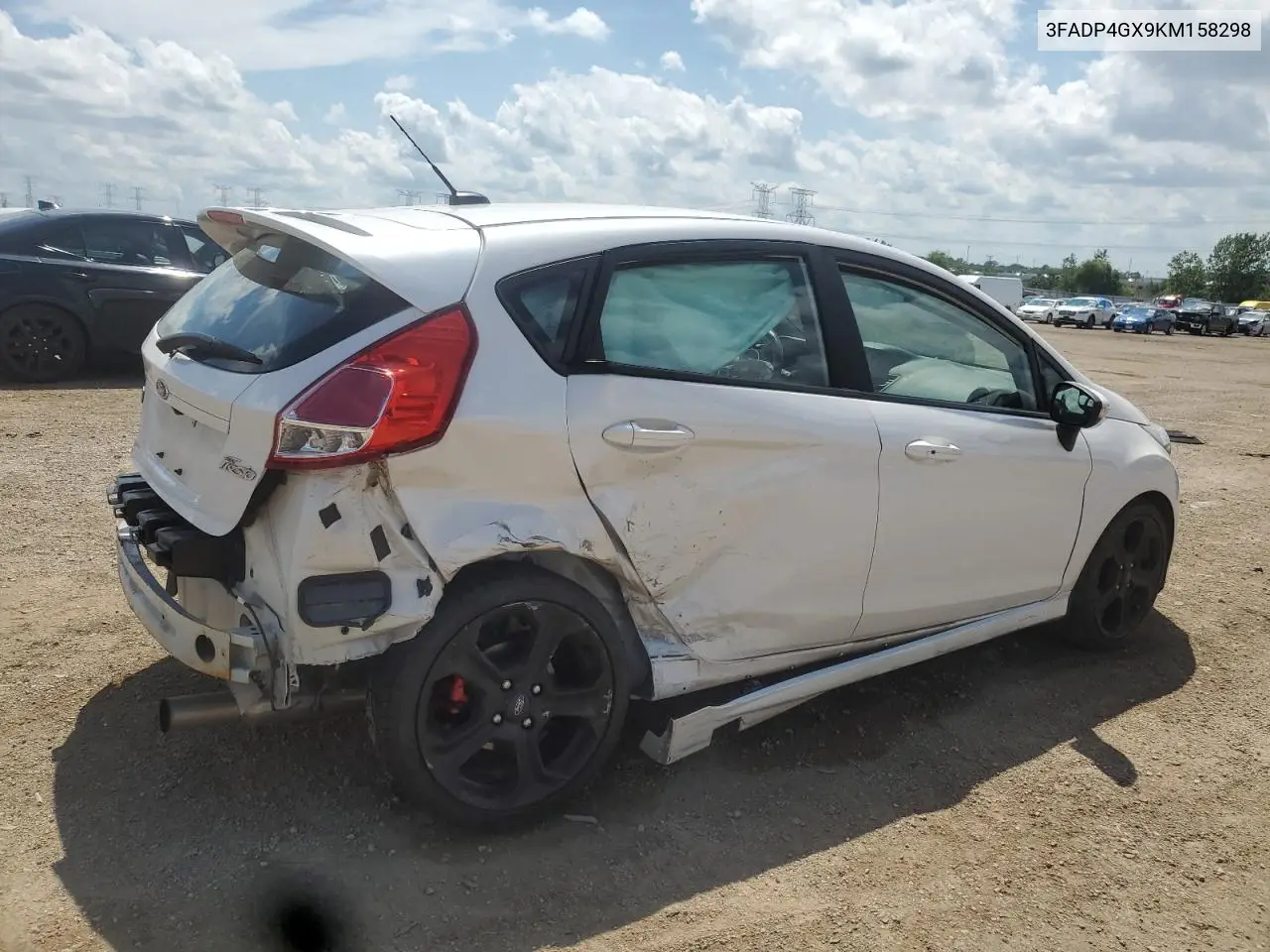 2019 Ford Fiesta St VIN: 3FADP4GX9KM158298 Lot: 62408115