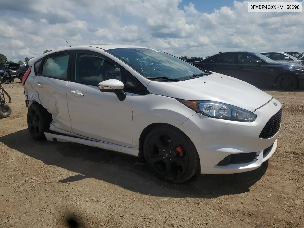 2019 Ford Fiesta St VIN: 3FADP4GX9KM158298 Lot: 62408115