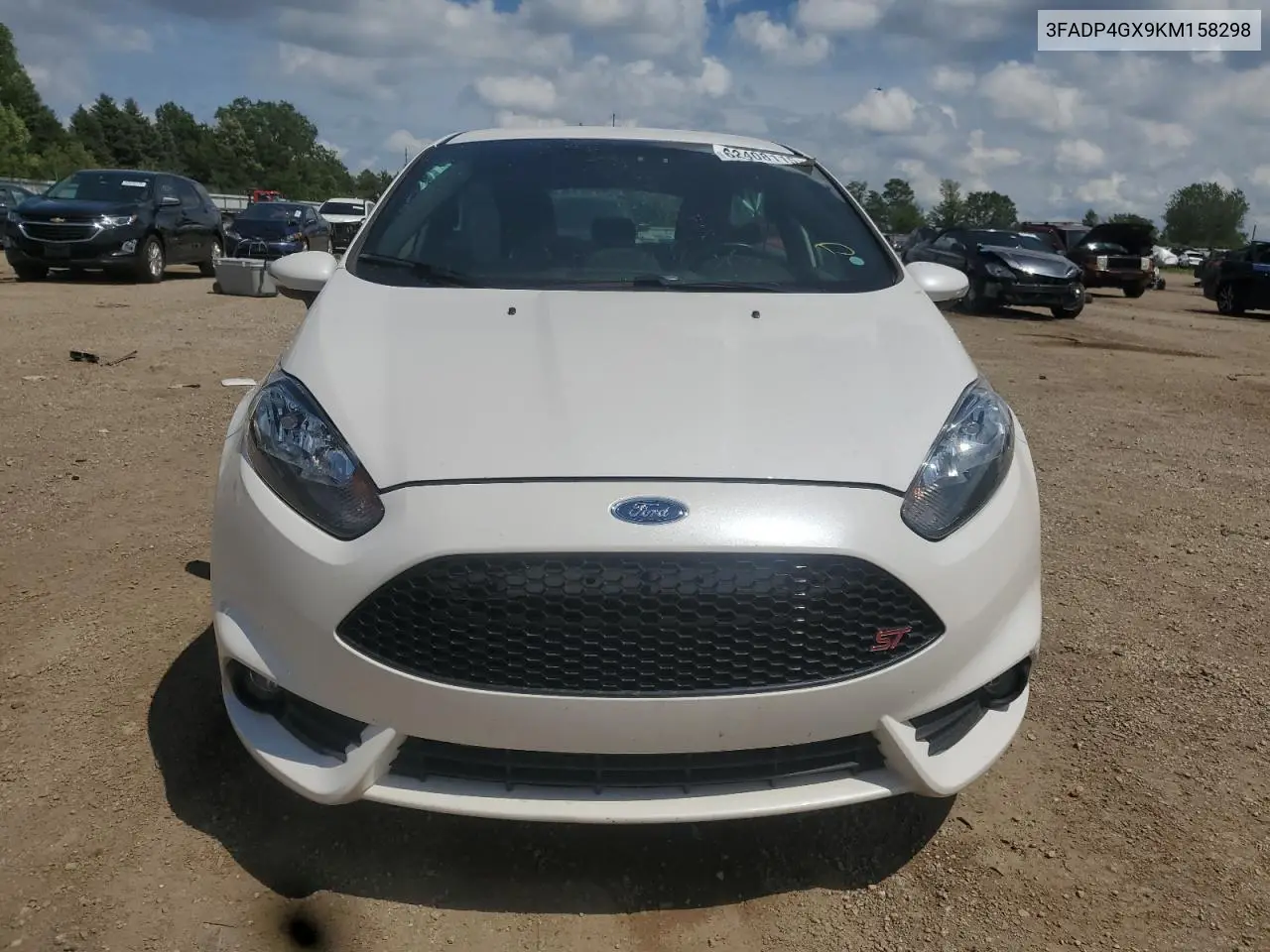 2019 Ford Fiesta St VIN: 3FADP4GX9KM158298 Lot: 62408115