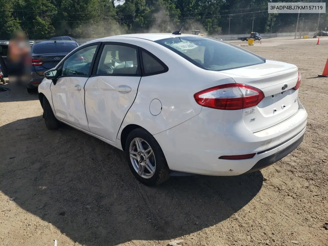 2019 Ford Fiesta Se VIN: 3FADP4BJ7KM157119 Lot: 62585835