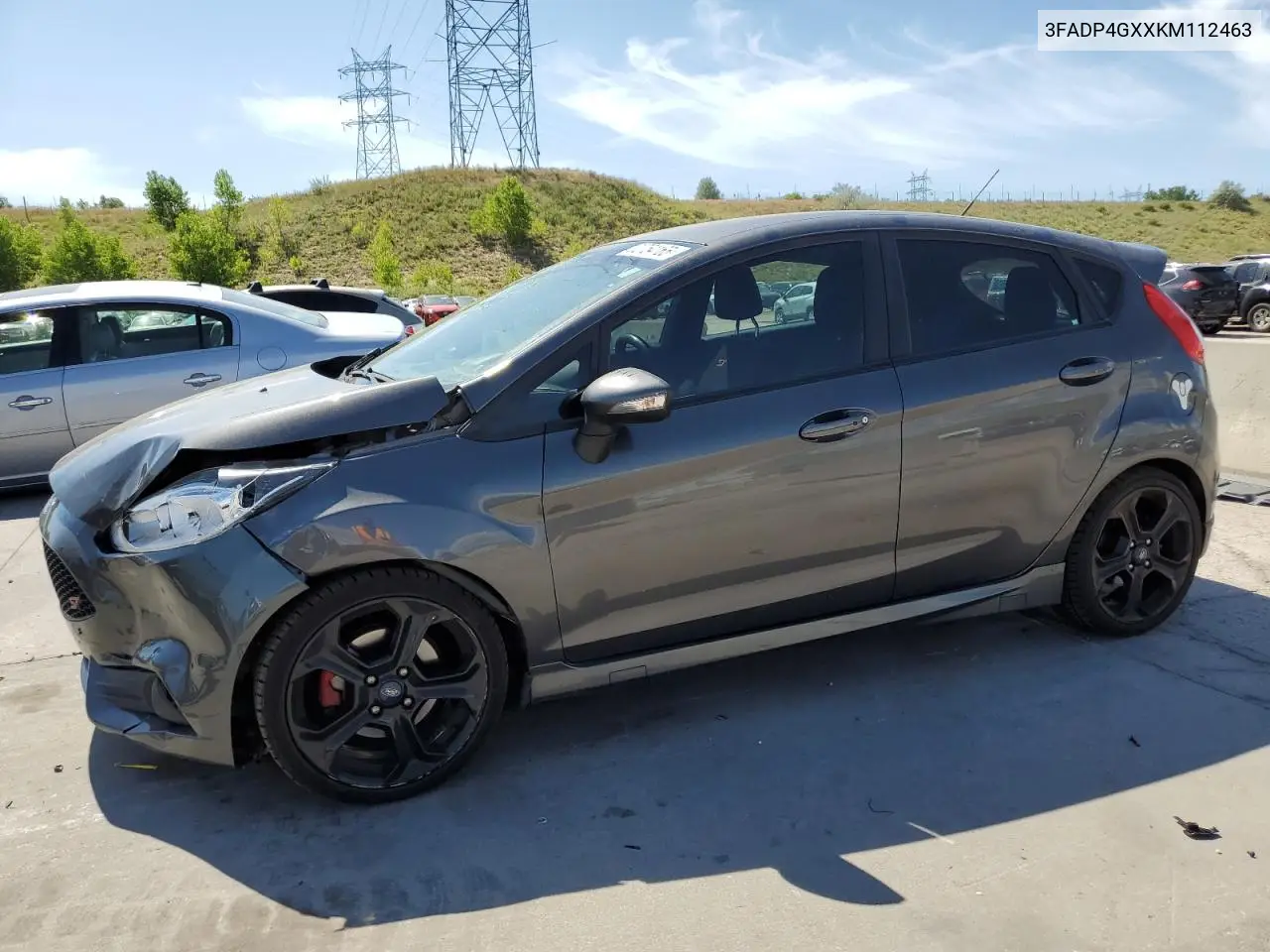 2019 Ford Fiesta St VIN: 3FADP4GXXKM112463 Lot: 62754165