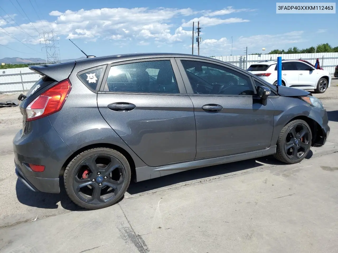 2019 Ford Fiesta St VIN: 3FADP4GXXKM112463 Lot: 62754165