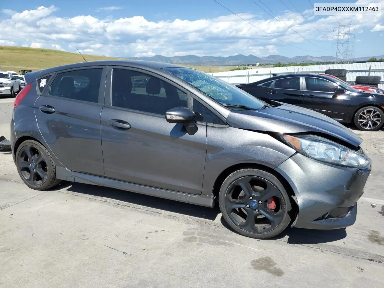 2019 Ford Fiesta St VIN: 3FADP4GXXKM112463 Lot: 62754165