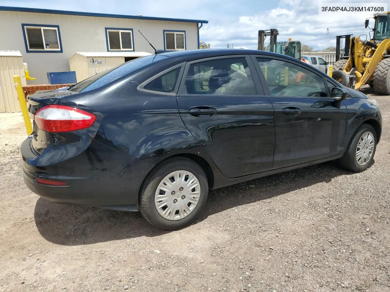 2019 Ford Fiesta S VIN: 3FADP4AJ3KM147608 Lot: 63491405