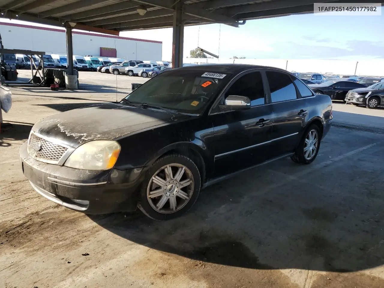 2005 Ford Five Hundred Limited VIN: 1FAFP25145G177982 Lot: 48466135
