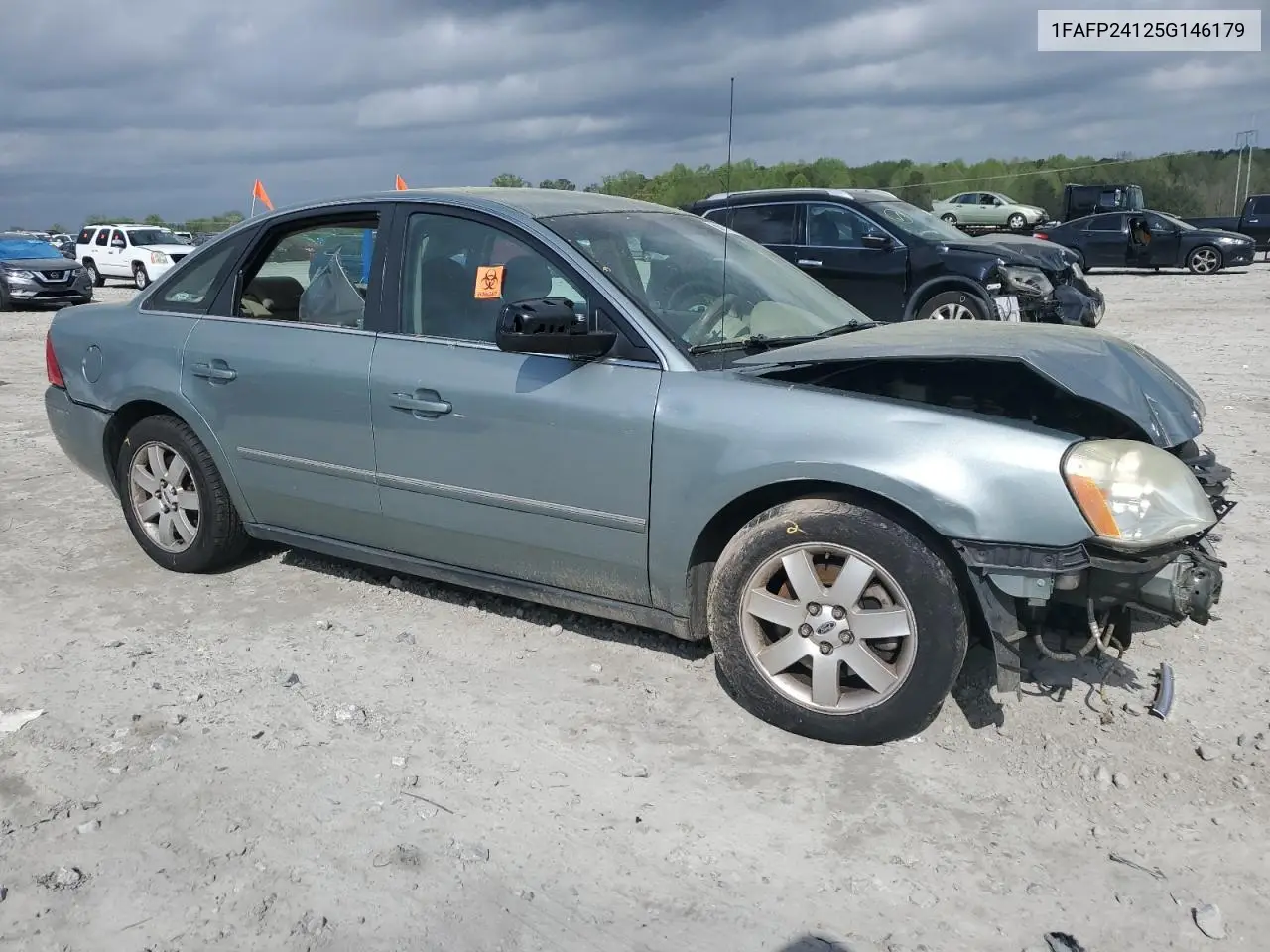 2005 Ford Five Hundred Sel VIN: 1FAFP24125G146179 Lot: 50918475