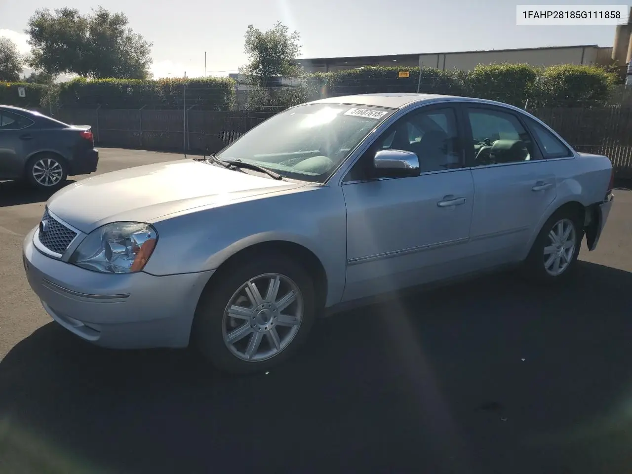 2005 Ford Five Hundred Limited VIN: 1FAHP28185G111858 Lot: 51687615