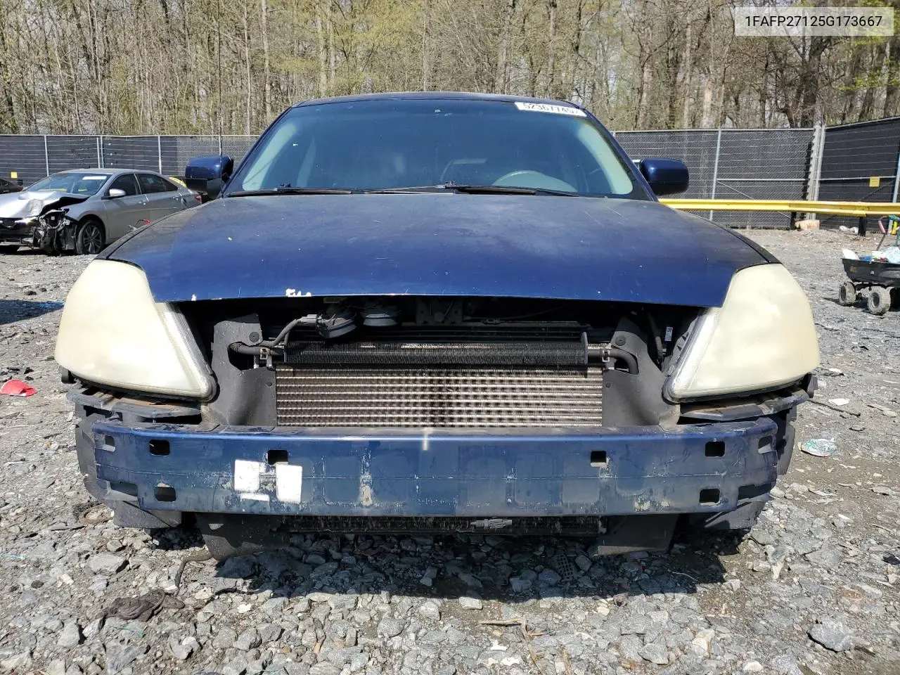 2005 Ford Five Hundred Sel VIN: 1FAFP27125G173667 Lot: 52367745