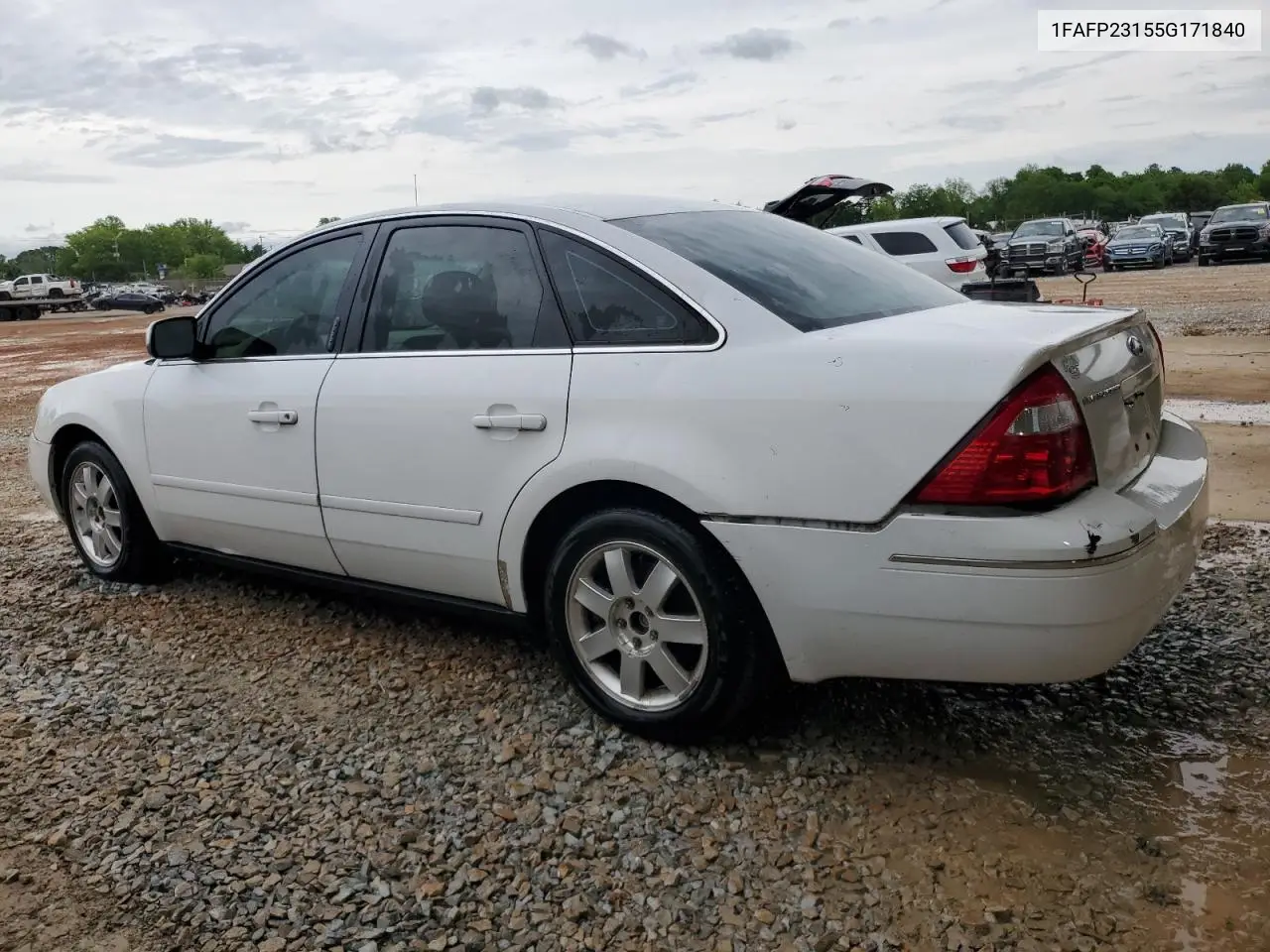 2005 Ford Five Hundred Se VIN: 1FAFP23155G171840 Lot: 54190685