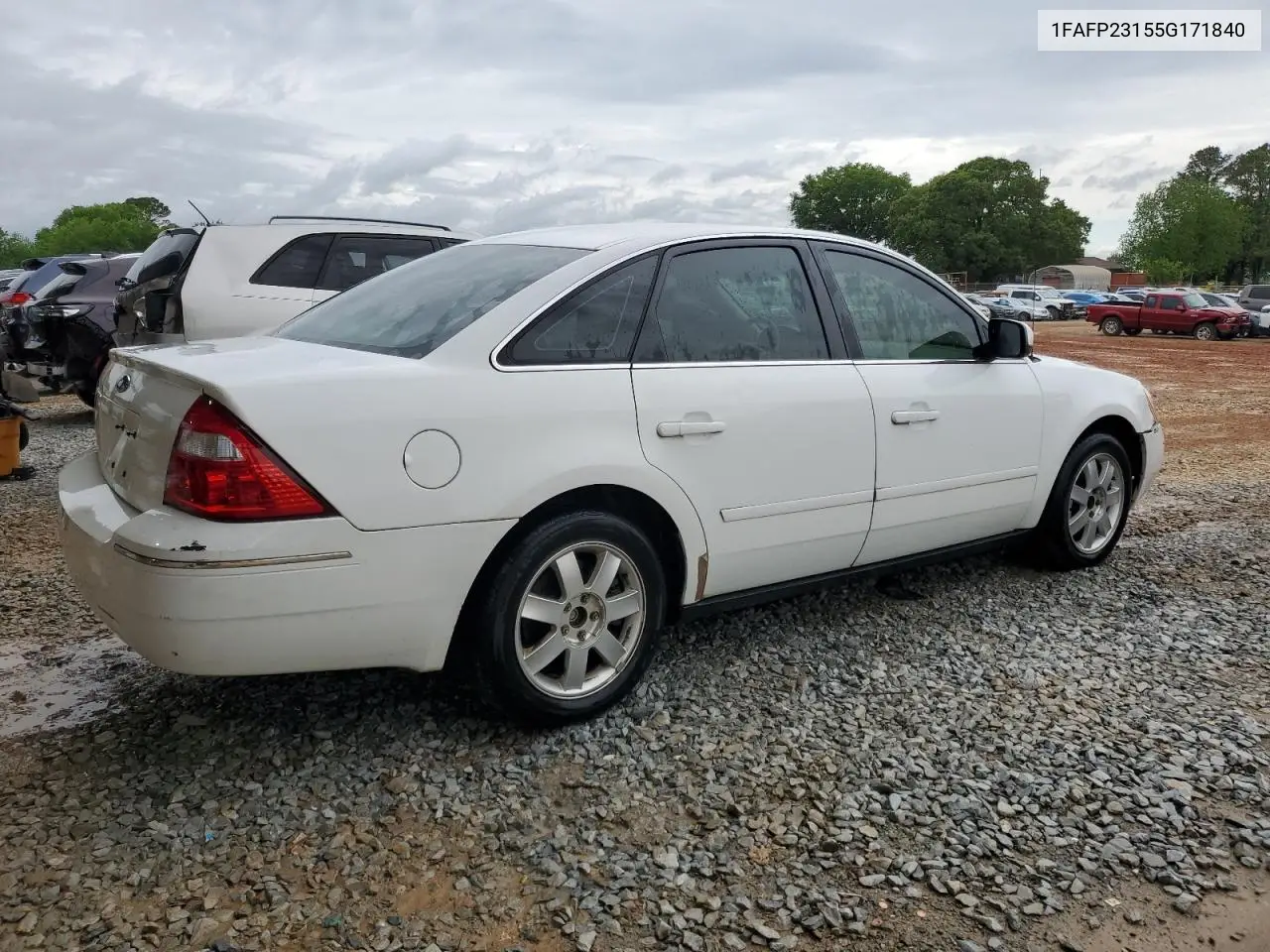 2005 Ford Five Hundred Se VIN: 1FAFP23155G171840 Lot: 54190685