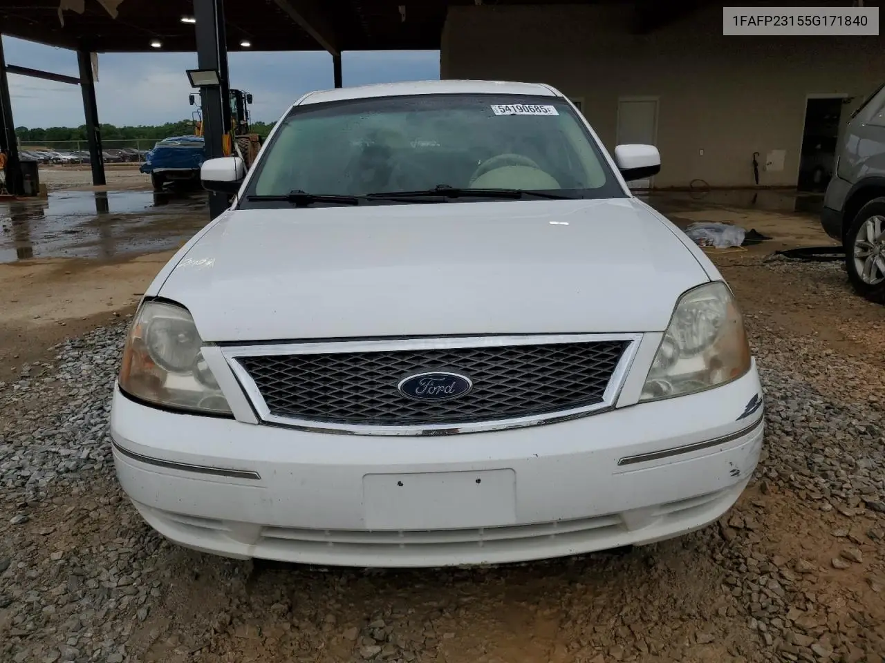 2005 Ford Five Hundred Se VIN: 1FAFP23155G171840 Lot: 54190685