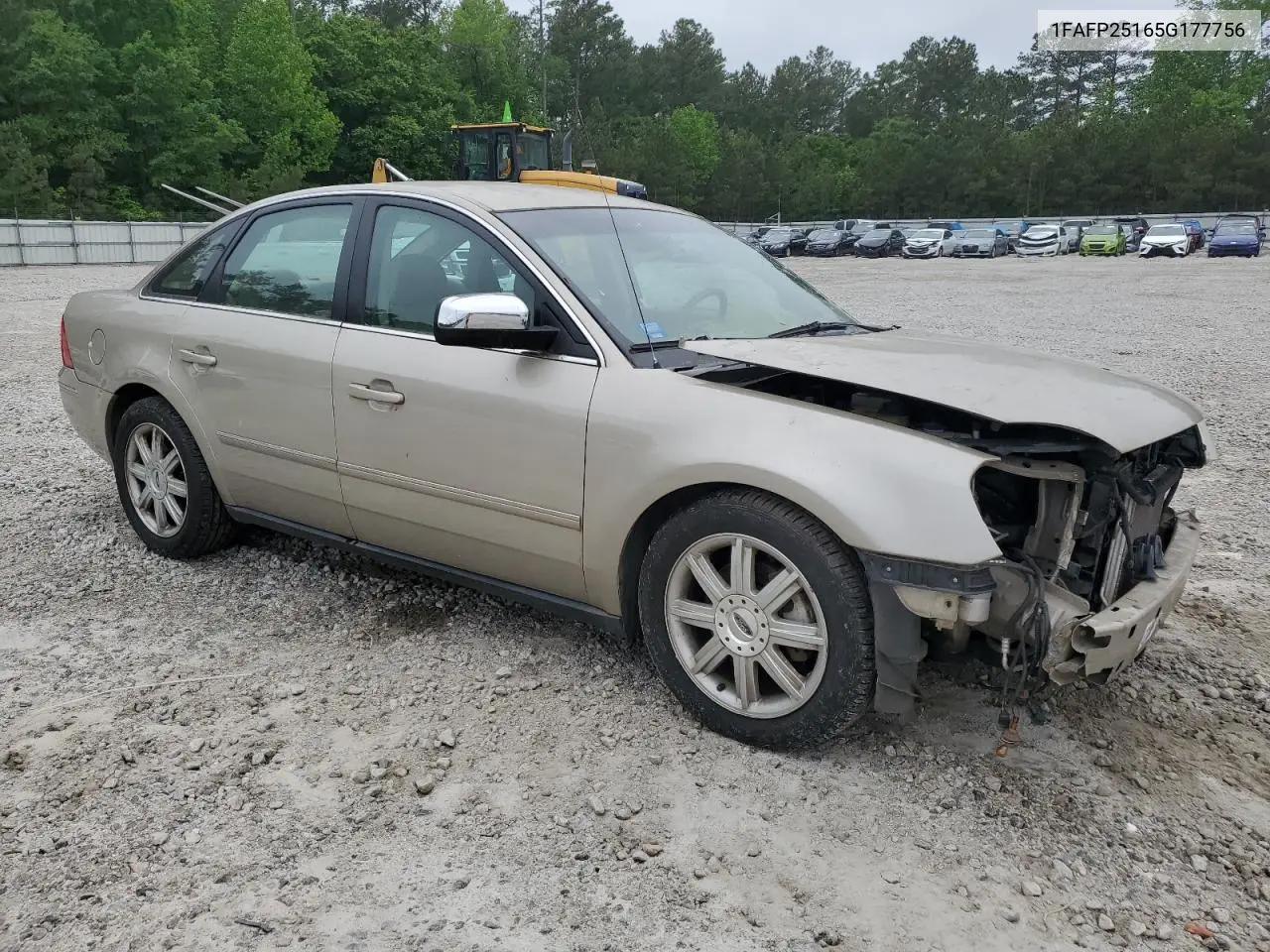 2005 Ford Five Hundred Limited VIN: 1FAFP25165G177756 Lot: 54862685