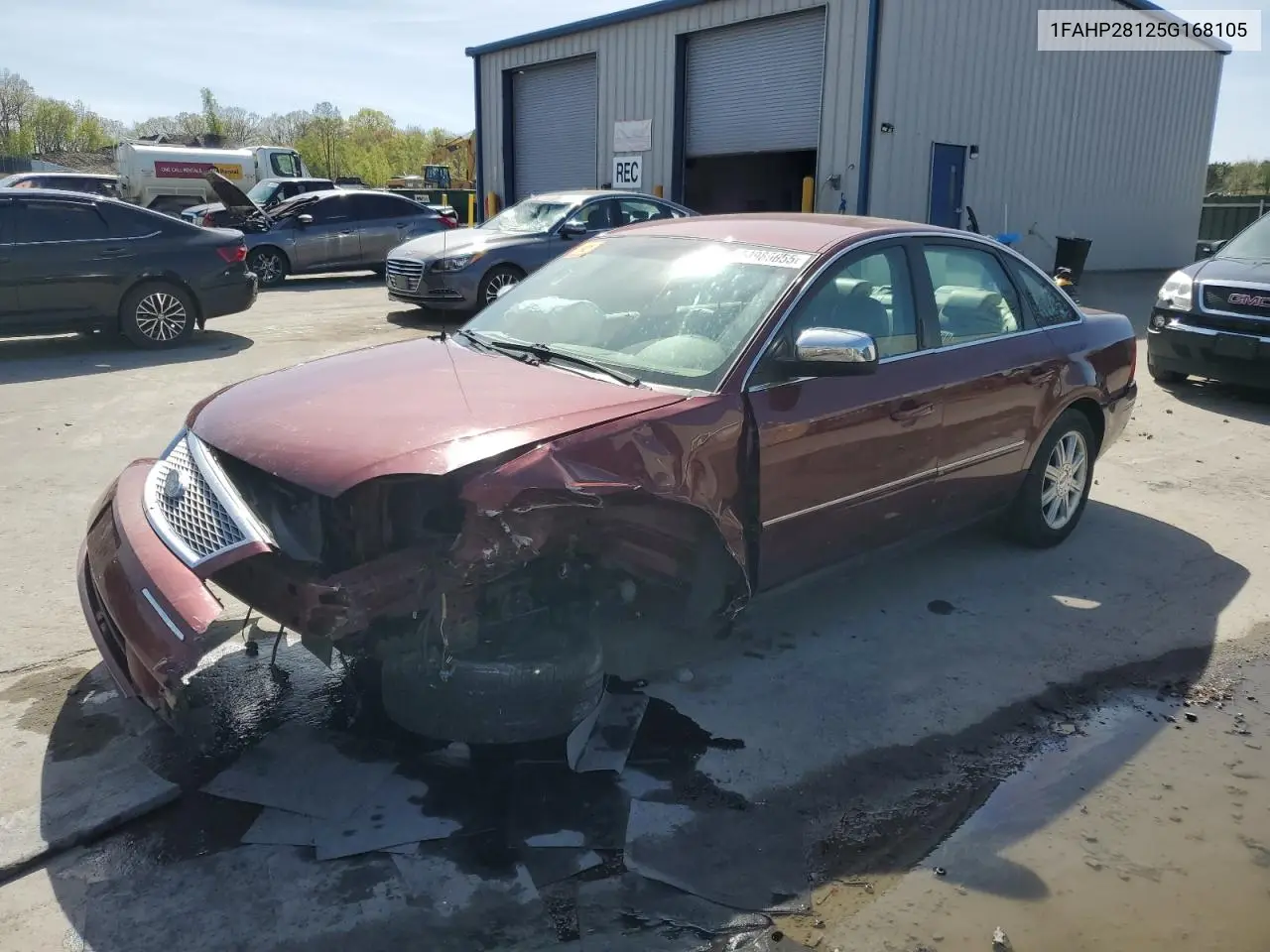 2005 Ford Five Hundred Limited VIN: 1FAHP28125G168105 Lot: 54985655