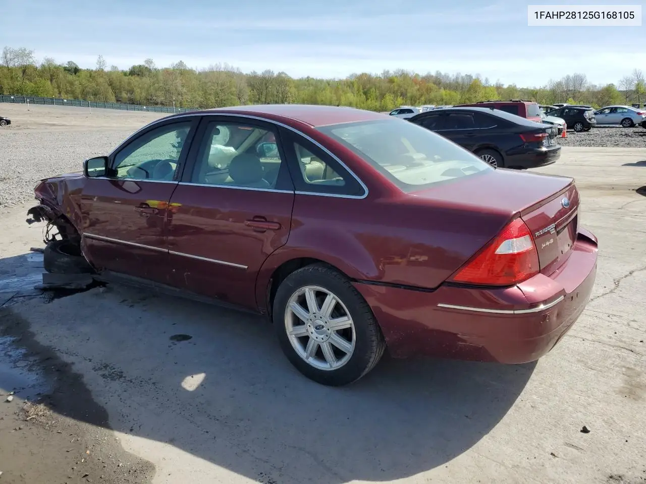 2005 Ford Five Hundred Limited VIN: 1FAHP28125G168105 Lot: 54985655
