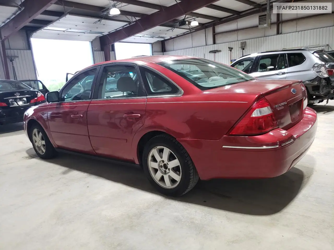 2005 Ford Five Hundred Se VIN: 1FAFP23185G131882 Lot: 55771475