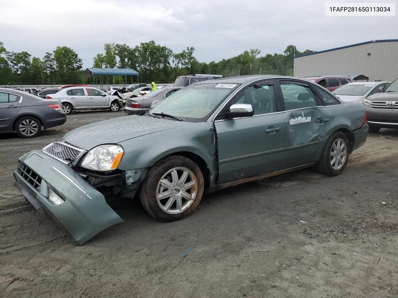2005 Ford Five Hundred Limited VIN: 1FAFP28165G113034 Lot: 56023745