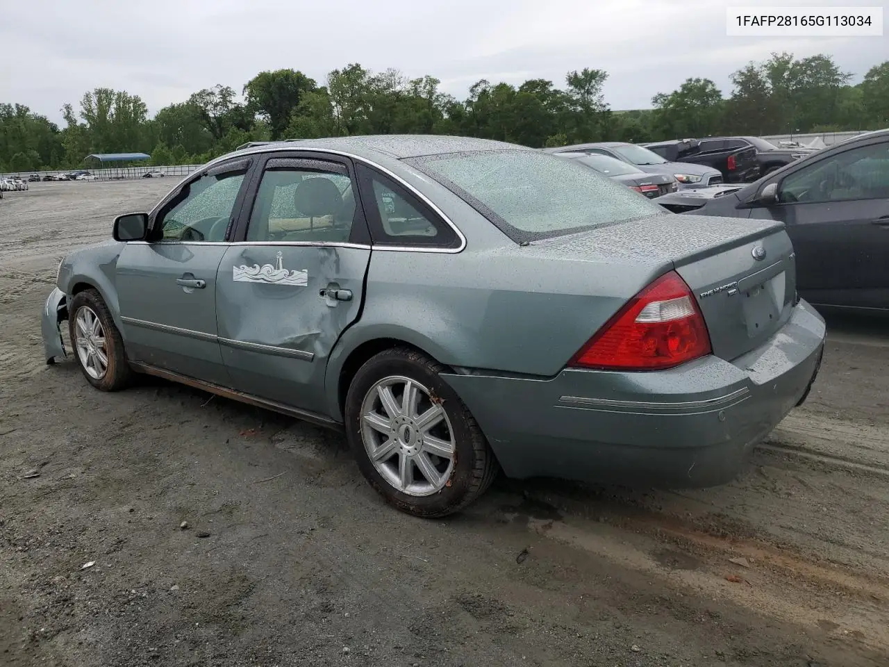 2005 Ford Five Hundred Limited VIN: 1FAFP28165G113034 Lot: 56023745