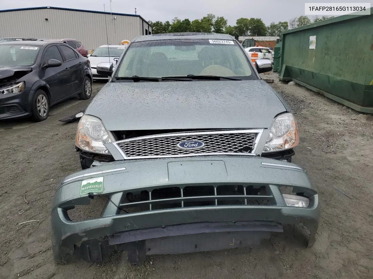 2005 Ford Five Hundred Limited VIN: 1FAFP28165G113034 Lot: 56023745