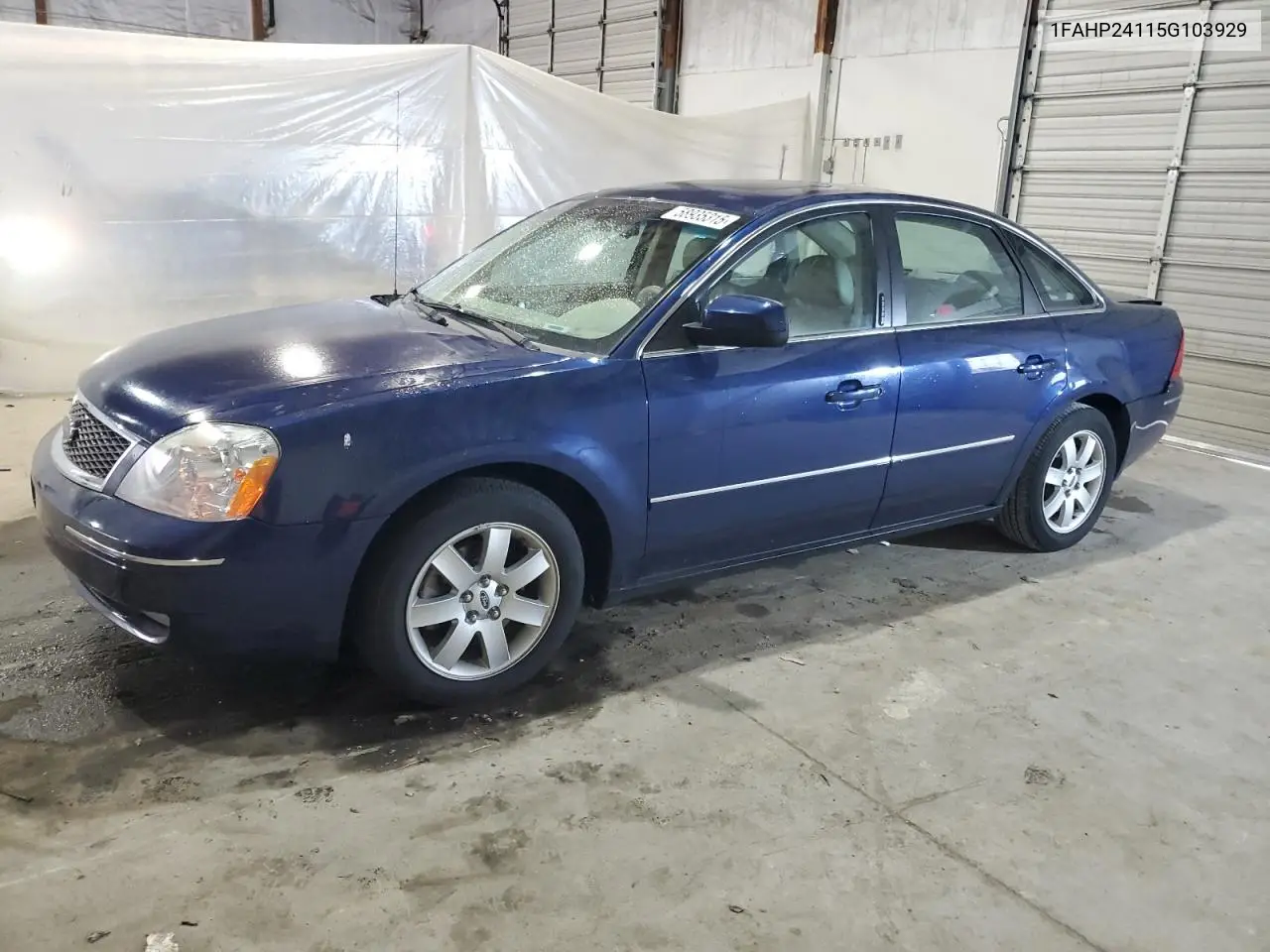 2005 Ford Five Hundred Sel VIN: 1FAHP24115G103929 Lot: 58935315
