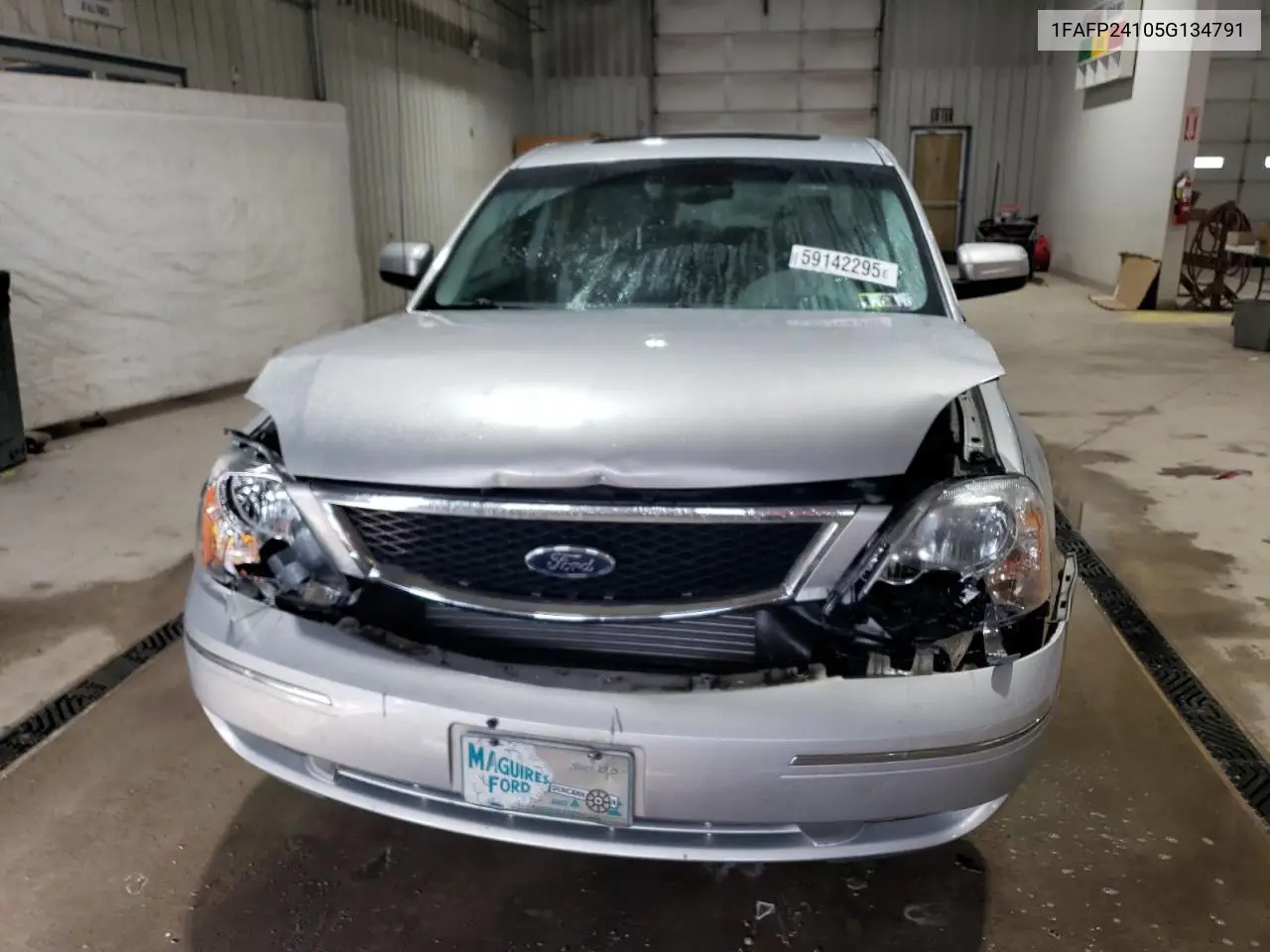 2005 Ford Five Hundred Sel VIN: 1FAFP24105G134791 Lot: 59142295