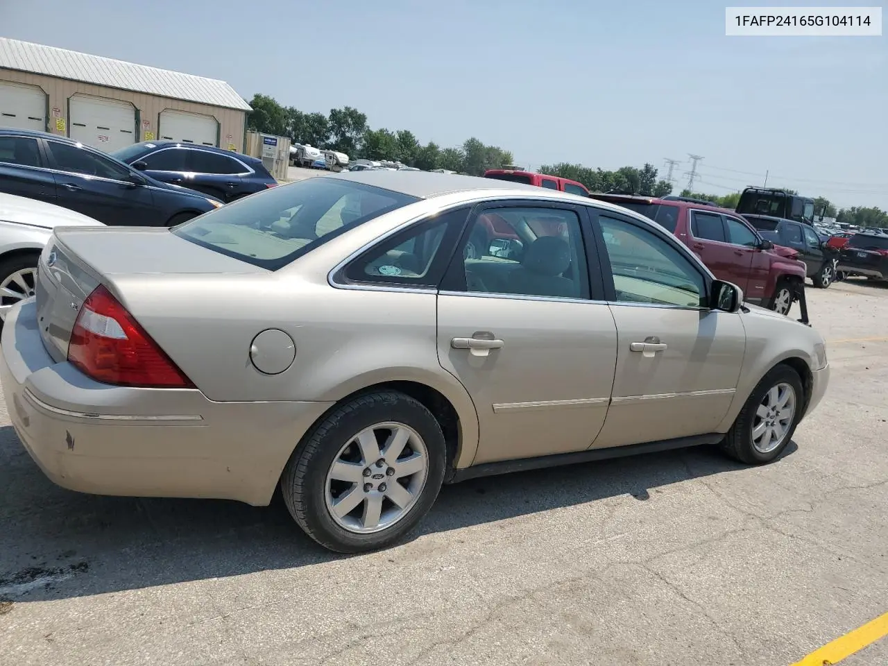 2005 Ford Five Hundred Sel VIN: 1FAFP24165G104114 Lot: 60530235