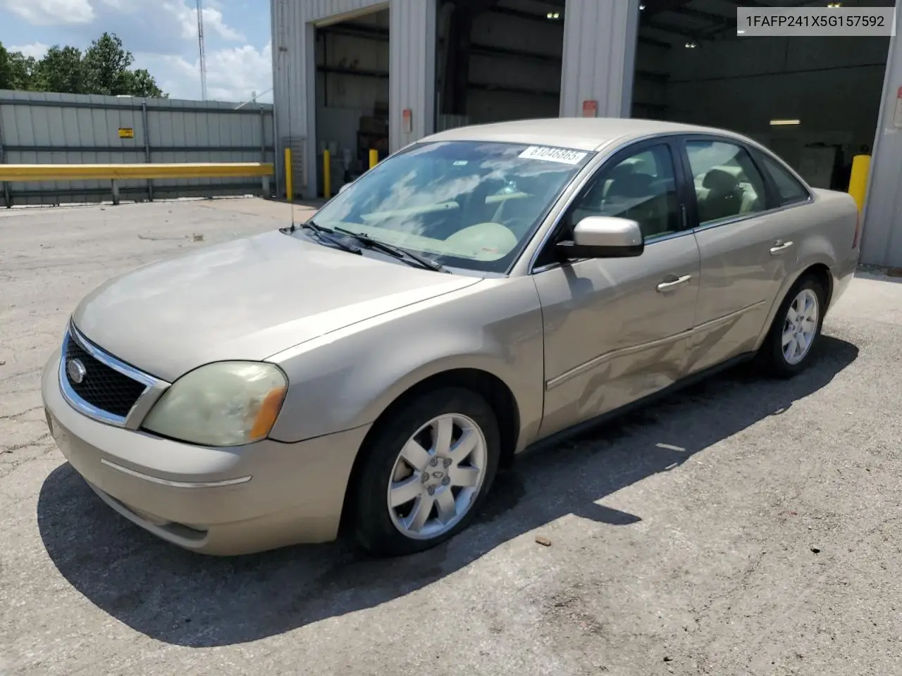 2005 Ford Five Hundred Sel VIN: 1FAFP241X5G157592 Lot: 61046865