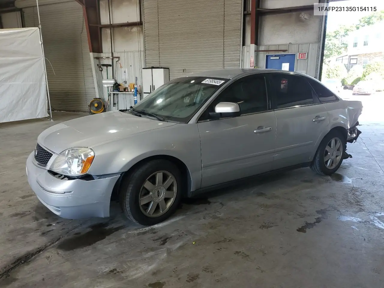 2005 Ford Five Hundred Se VIN: 1FAFP23135G154115 Lot: 61985465
